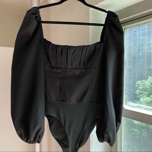 Black Princess Polly Bodysuit